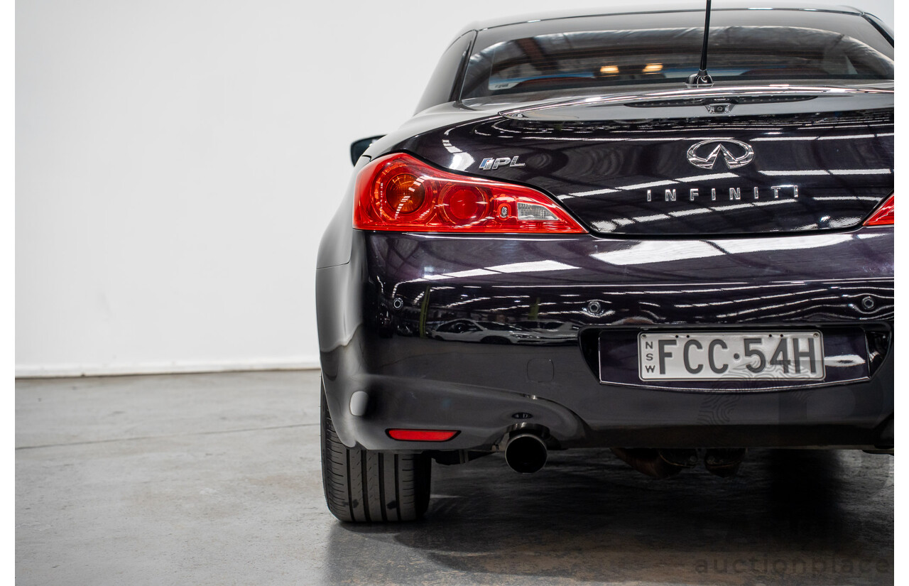 12/2014 Infiniti Q60 3.7 S PREMIUM RWD  2D Convertible Black Supercharged 3.7L - Modified