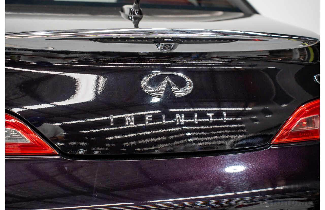 12/2014 Infiniti Q60 3.7 S PREMIUM RWD  2D Convertible Black Supercharged 3.7L - Modified