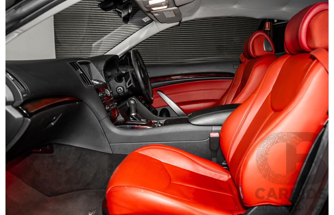 12/2014 Infiniti Q60 3.7 S PREMIUM RWD  2D Convertible Black Supercharged 3.7L - Modified