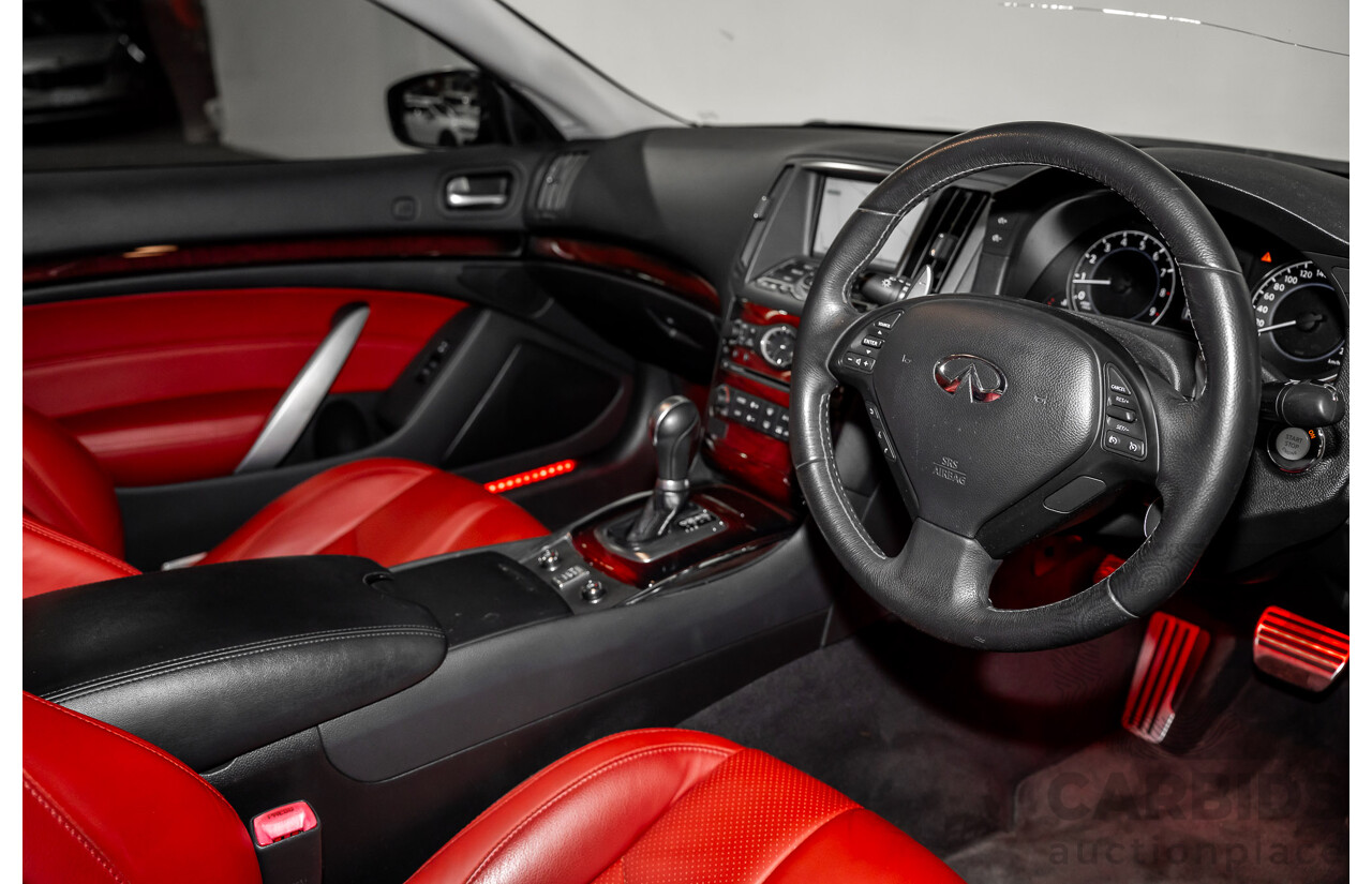 12/2014 Infiniti Q60 3.7 S PREMIUM RWD  2D Convertible Black Supercharged 3.7L - Modified