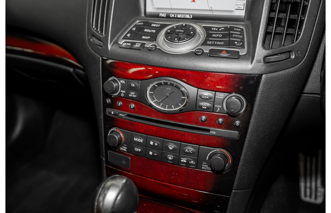 12/2014 Infiniti Q60 3.7 S PREMIUM RWD  2D Convertible Black Supercharged 3.7L - Modified