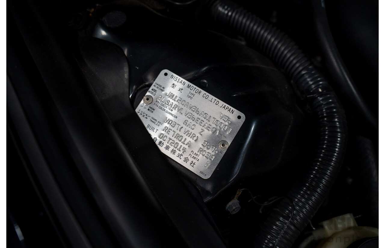 12/2014 Infiniti Q60 3.7 S PREMIUM RWD  2D Convertible Black Supercharged 3.7L - Modified