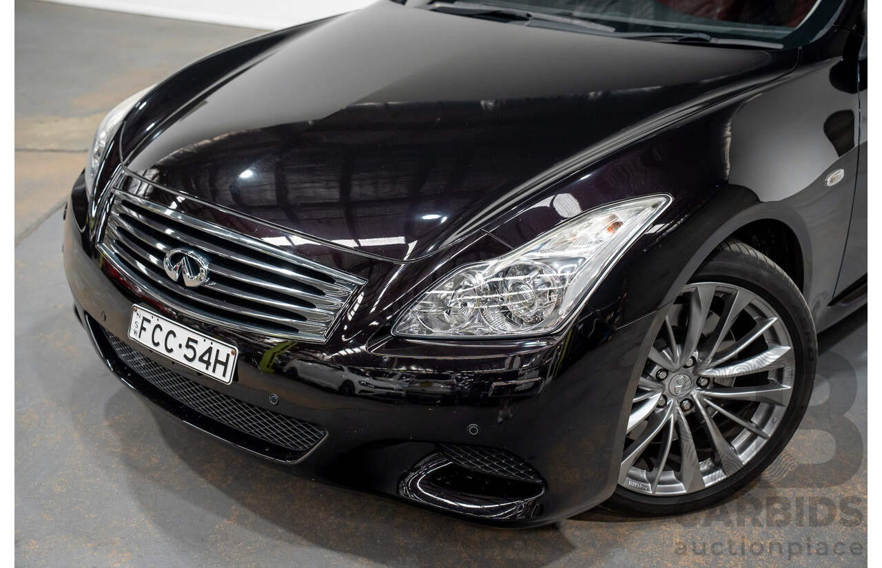 12/2014 Infiniti Q60 3.7 S PREMIUM RWD  2D Convertible Black Supercharged 3.7L - Modified