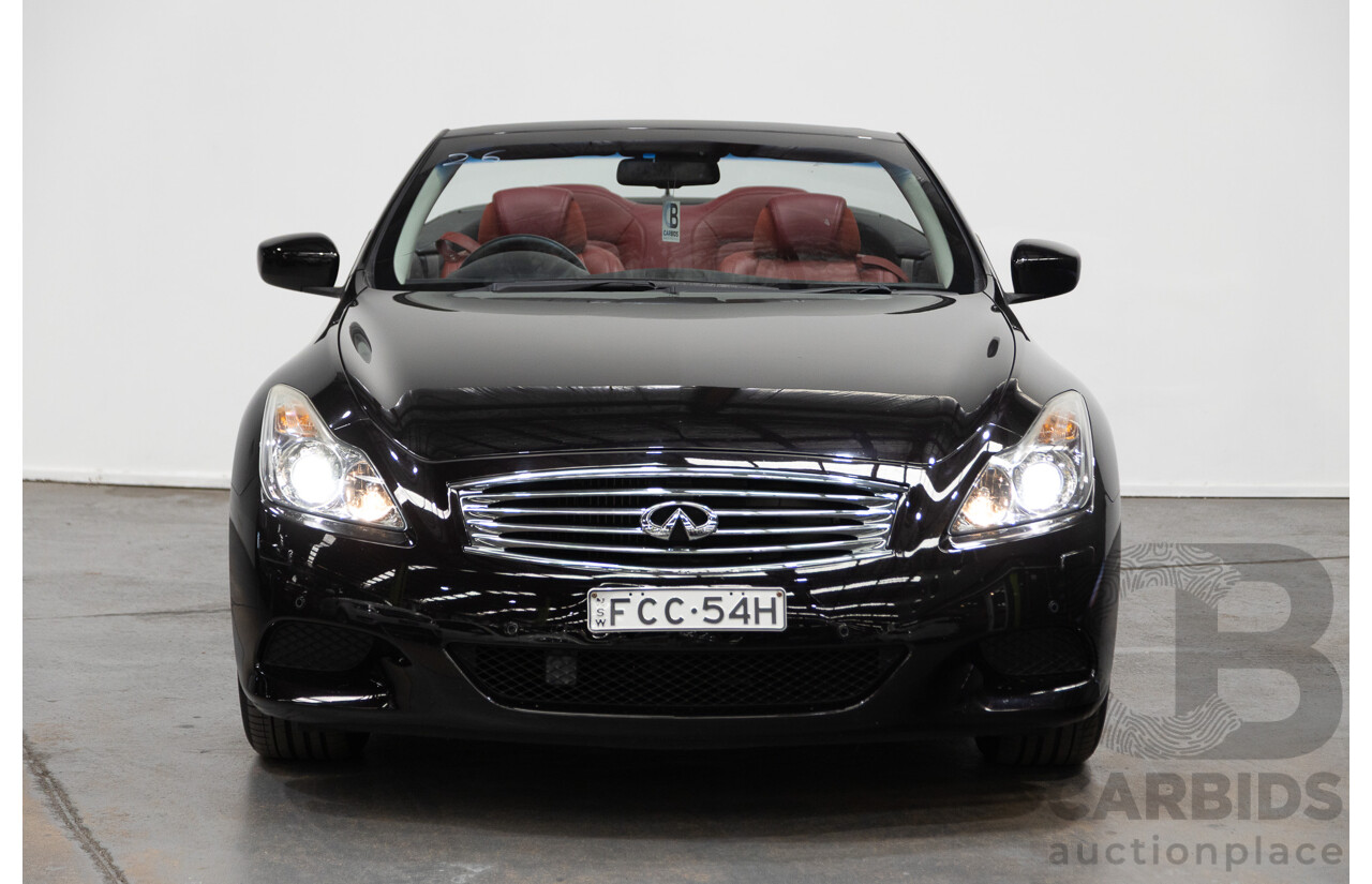 12/2014 Infiniti Q60 3.7 S PREMIUM RWD 2D Convertible Black Supercharged 3.7L - Modified