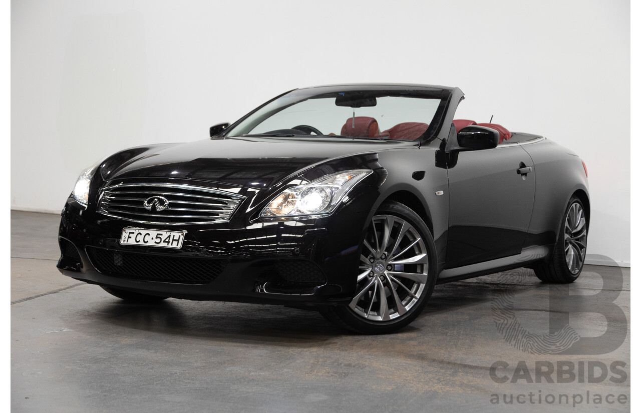12/2014 Infiniti Q60 3.7 S PREMIUM RWD 2D Convertible Black Supercharged 3.7L - Modified