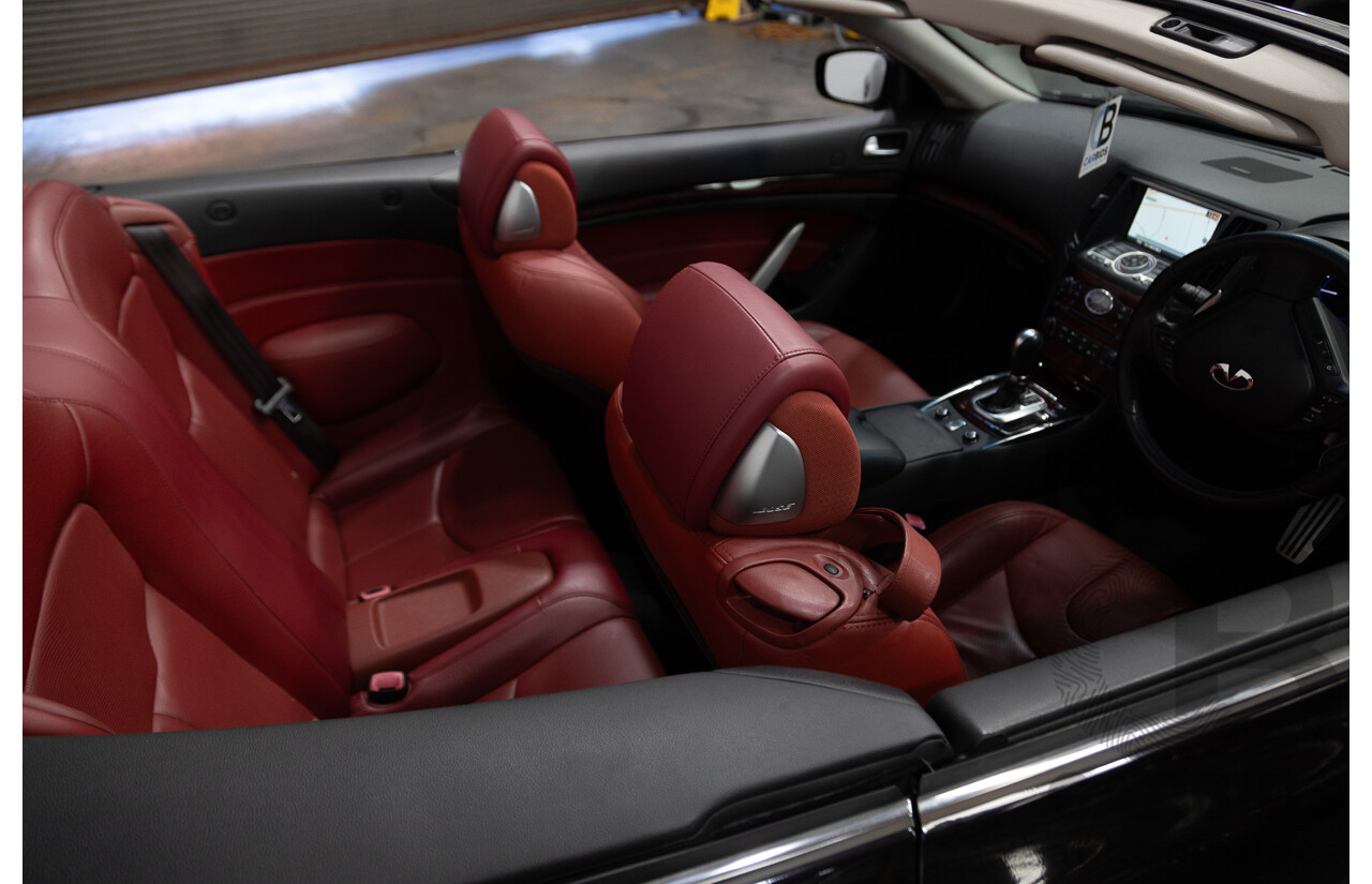 12/2014 Infiniti Q60 3.7 S PREMIUM RWD  2D Convertible Black Supercharged 3.7L - Modified