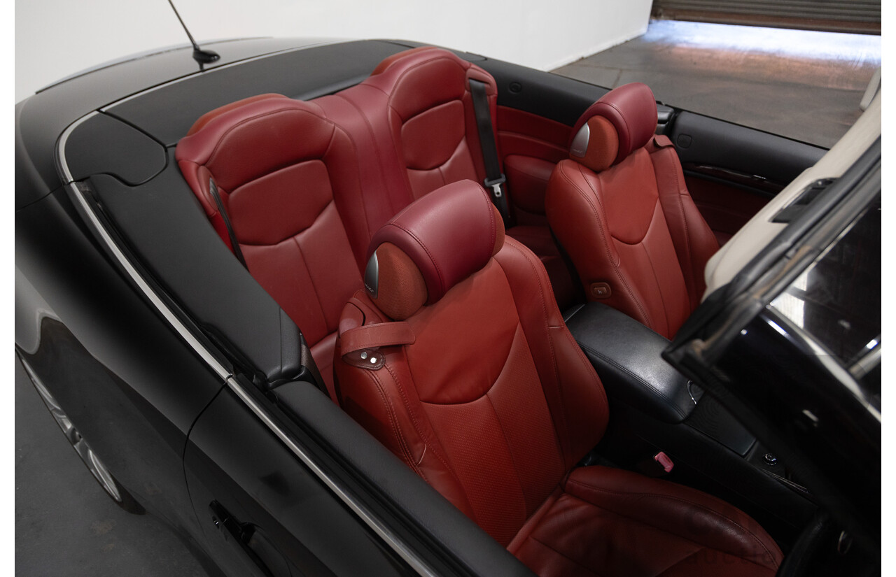 12/2014 Infiniti Q60 3.7 S PREMIUM RWD  2D Convertible Black Supercharged 3.7L - Modified