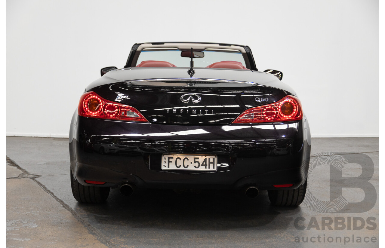 12/2014 Infiniti Q60 3.7 S PREMIUM RWD 2D Convertible Black Supercharged 3.7L - Modified