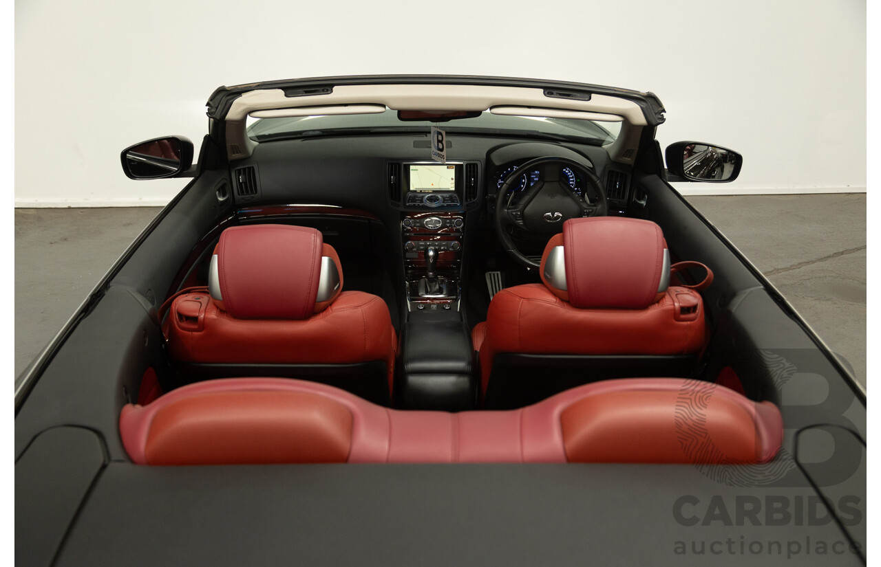12/2014 Infiniti Q60 3.7 S PREMIUM RWD  2D Convertible Black Supercharged 3.7L - Modified