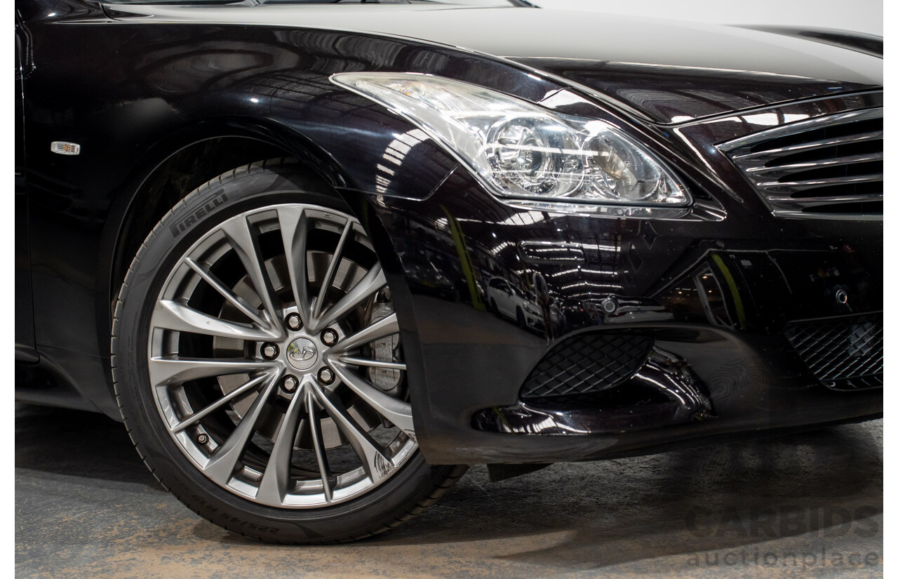 12/2014 Infiniti Q60 3.7 S PREMIUM RWD  2D Convertible Black Supercharged 3.7L - Modified