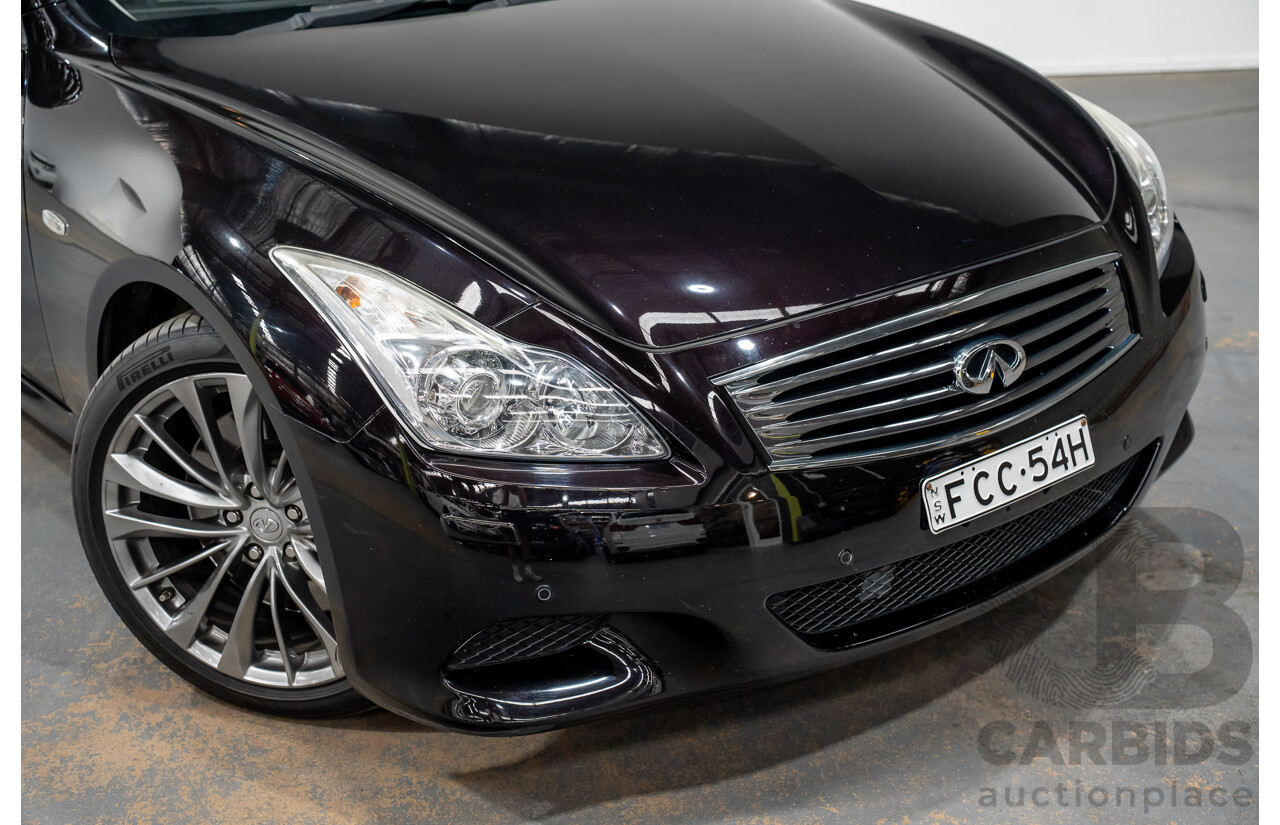 12/2014 Infiniti Q60 3.7 S PREMIUM RWD  2D Convertible Black Supercharged 3.7L - Modified