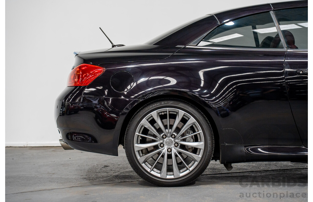 12/2014 Infiniti Q60 3.7 S PREMIUM RWD  2D Convertible Black Supercharged 3.7L - Modified