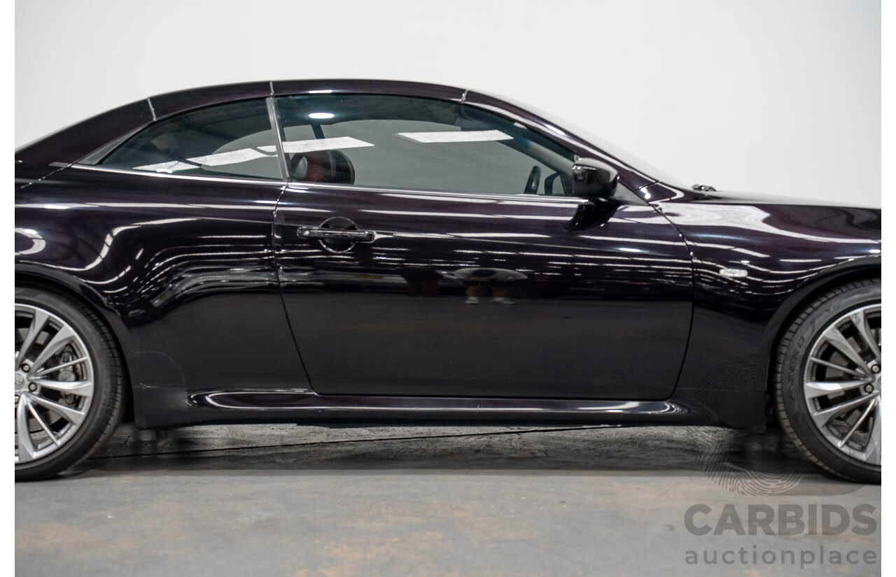 12/2014 Infiniti Q60 3.7 S PREMIUM RWD  2D Convertible Black Supercharged 3.7L - Modified