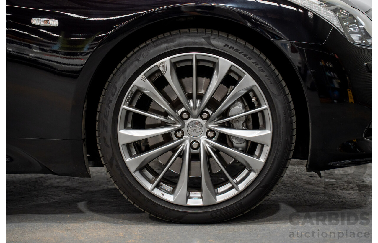 12/2014 Infiniti Q60 3.7 S PREMIUM RWD  2D Convertible Black Supercharged 3.7L - Modified