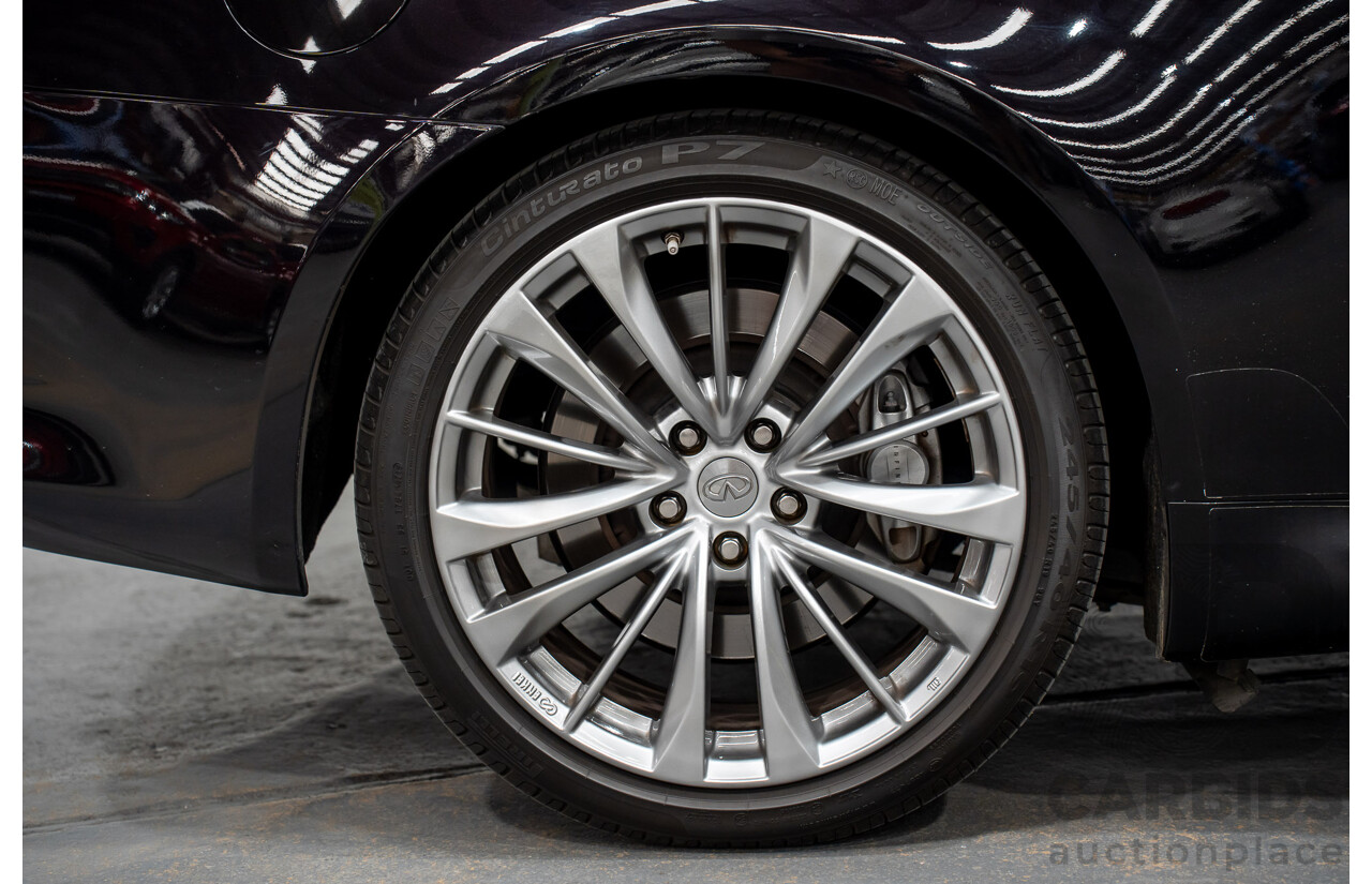 12/2014 Infiniti Q60 3.7 S PREMIUM RWD  2D Convertible Black Supercharged 3.7L - Modified