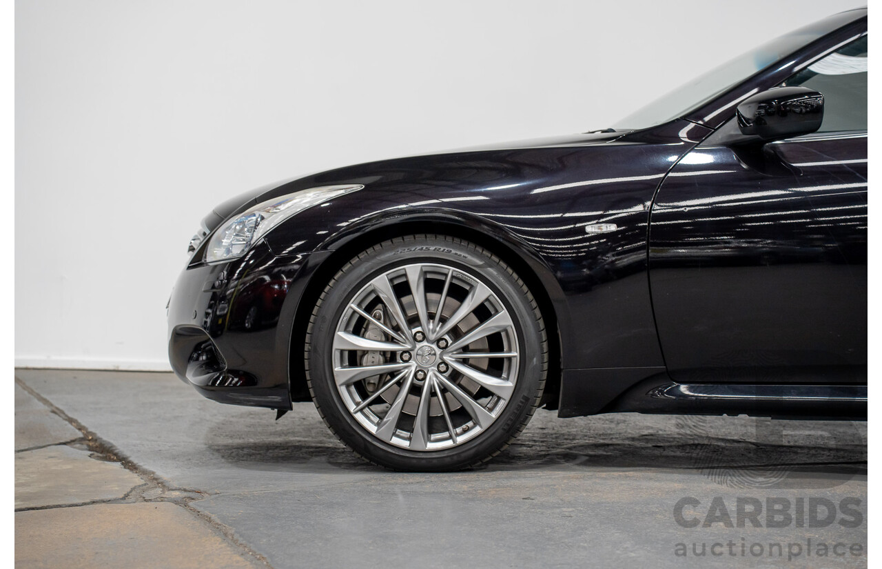 12/2014 Infiniti Q60 3.7 S PREMIUM RWD  2D Convertible Black Supercharged 3.7L - Modified