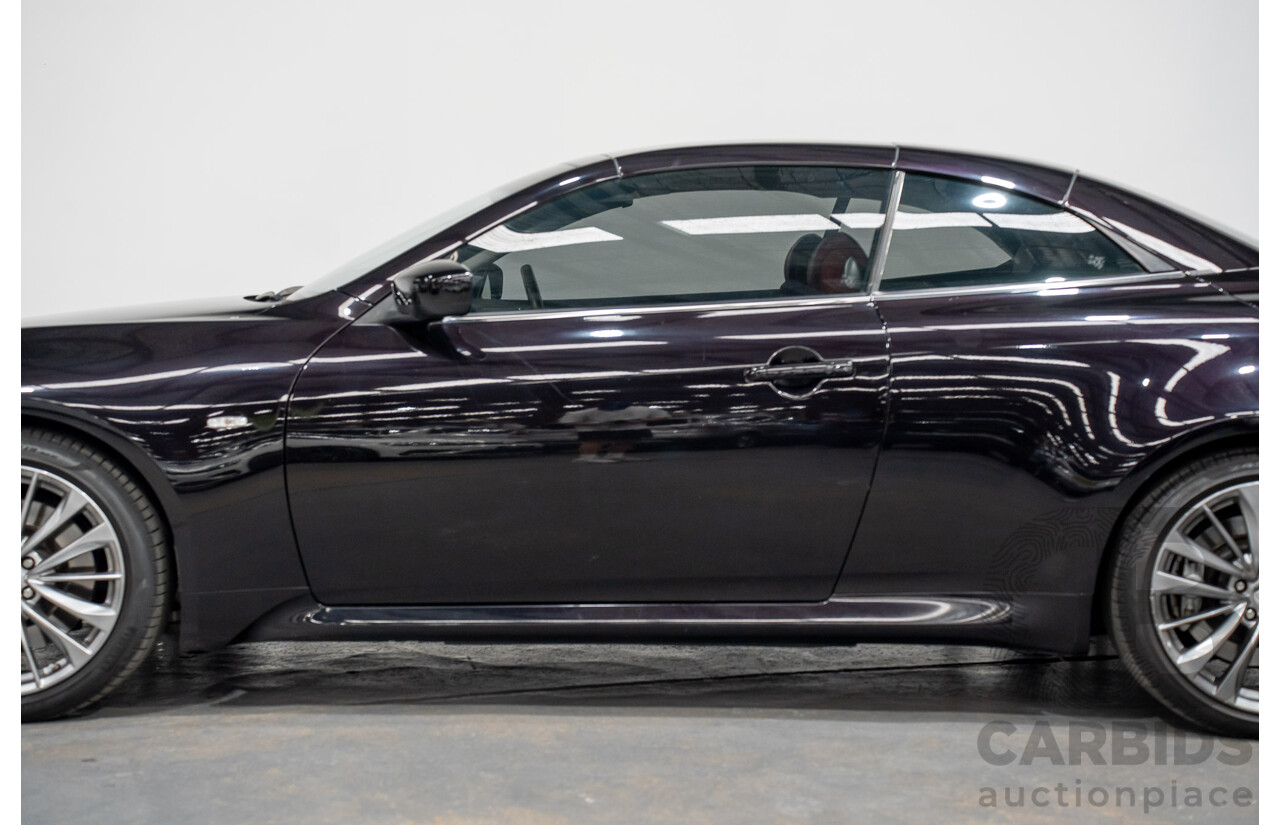 12/2014 Infiniti Q60 3.7 S PREMIUM RWD  2D Convertible Black Supercharged 3.7L - Modified
