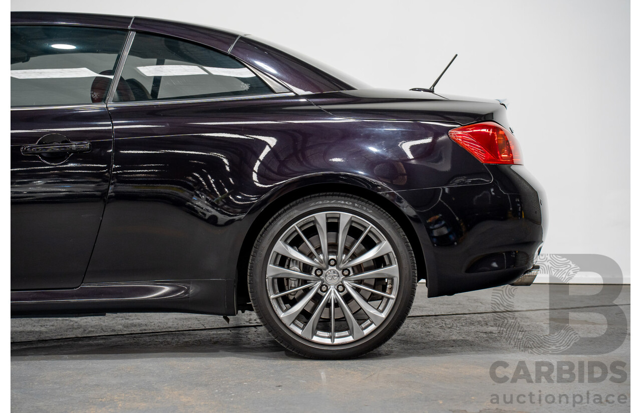 12/2014 Infiniti Q60 3.7 S PREMIUM RWD  2D Convertible Black Supercharged 3.7L - Modified
