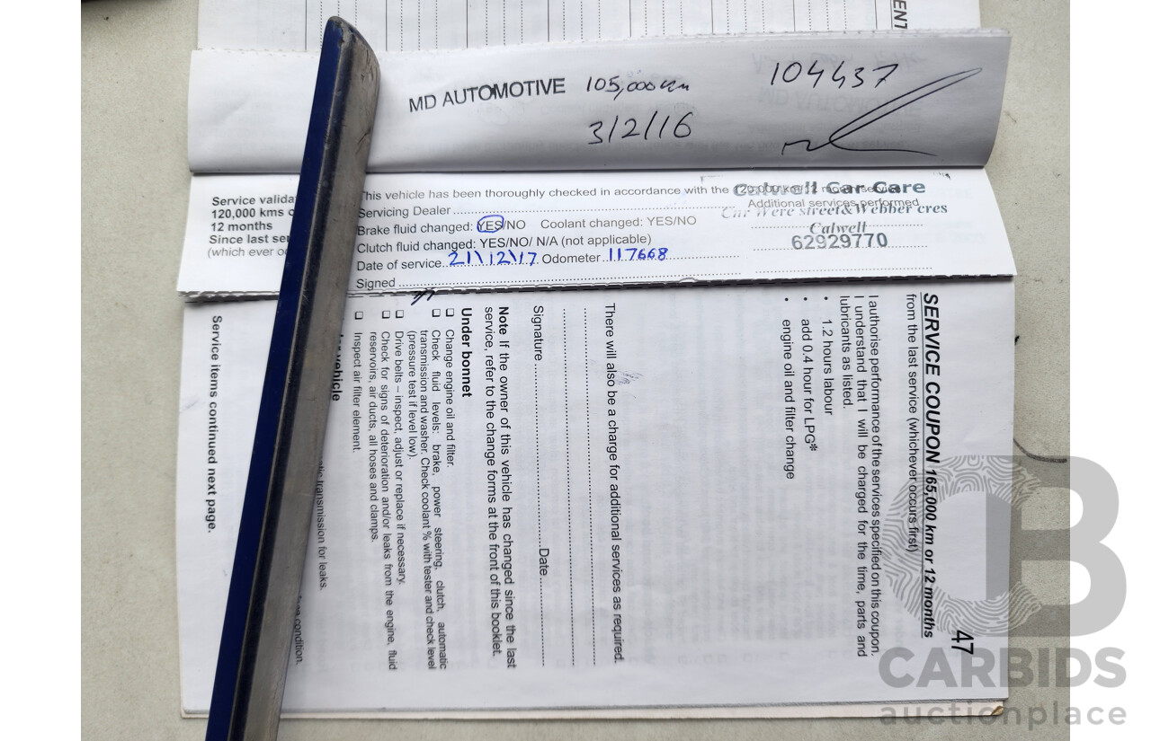 10/2010 Holden Commodore SV6 VE MY10 4d Sedan Silver 3.6L