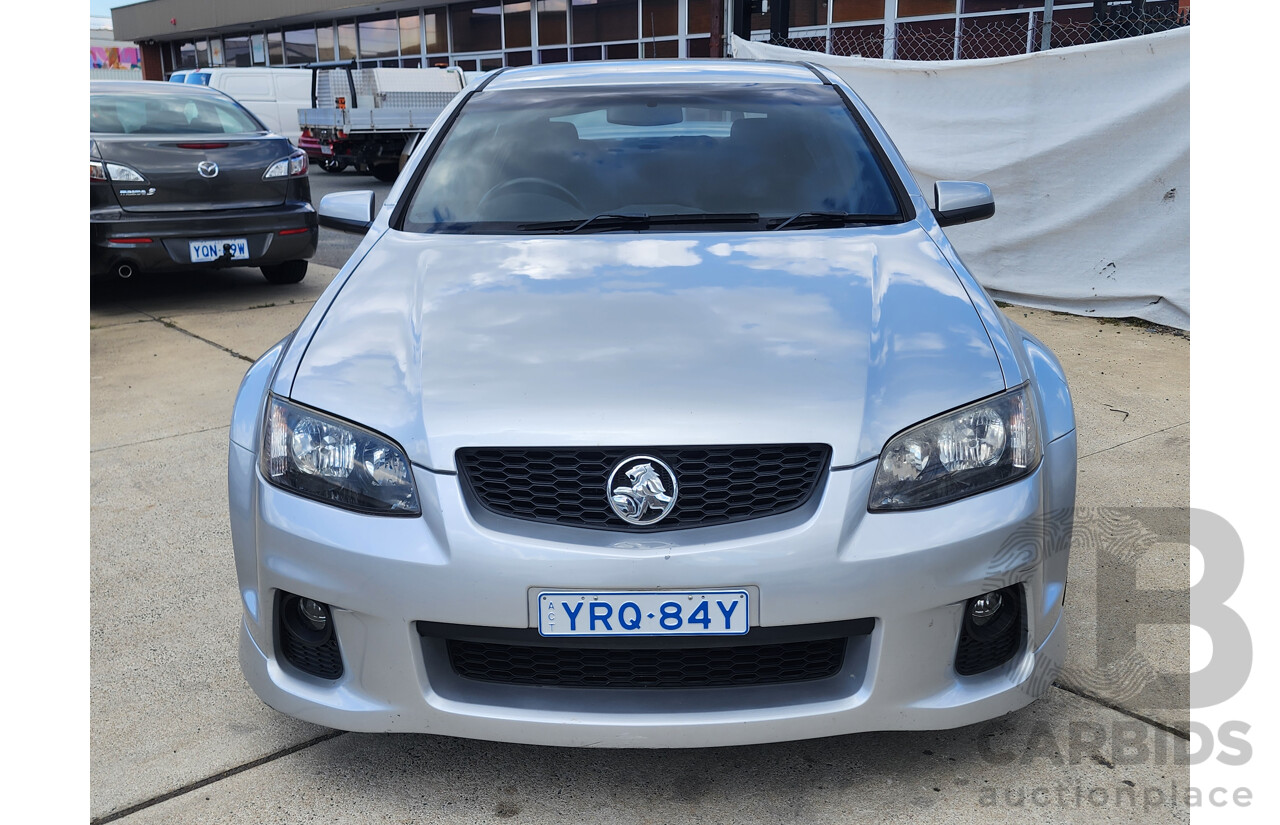10/2010 Holden Commodore SV6 VE MY10 4d Sedan Silver 3.6L