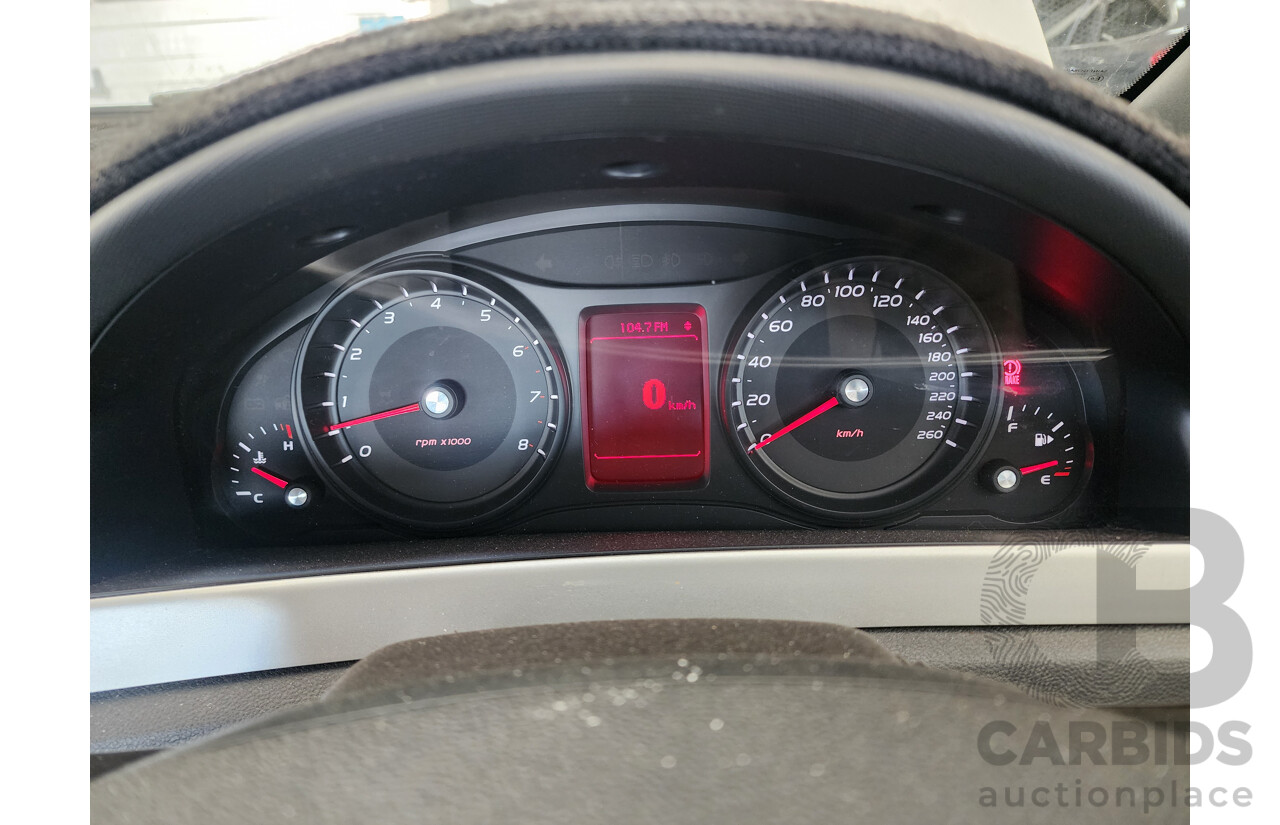 10/2010 Holden Commodore SV6 VE MY10 4d Sedan Silver 3.6L