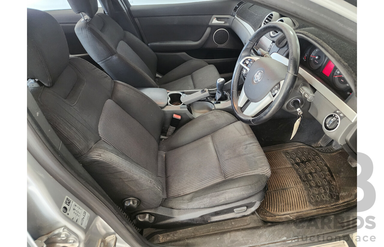 10/2010 Holden Commodore SV6 VE MY10 4d Sedan Silver 3.6L