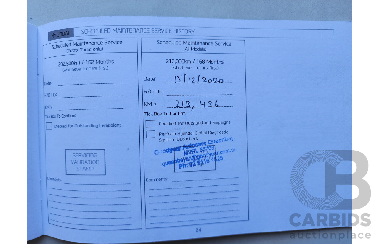 10/2016 Hyundai Iload  TQ MY16 4d Van White 2.5L