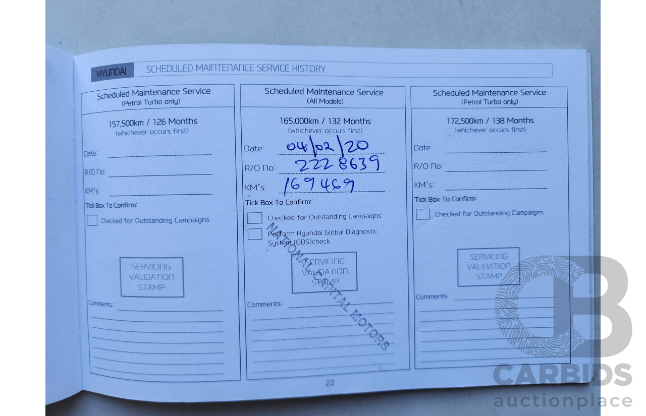 10/2016 Hyundai Iload  TQ MY16 4d Van White 2.5L