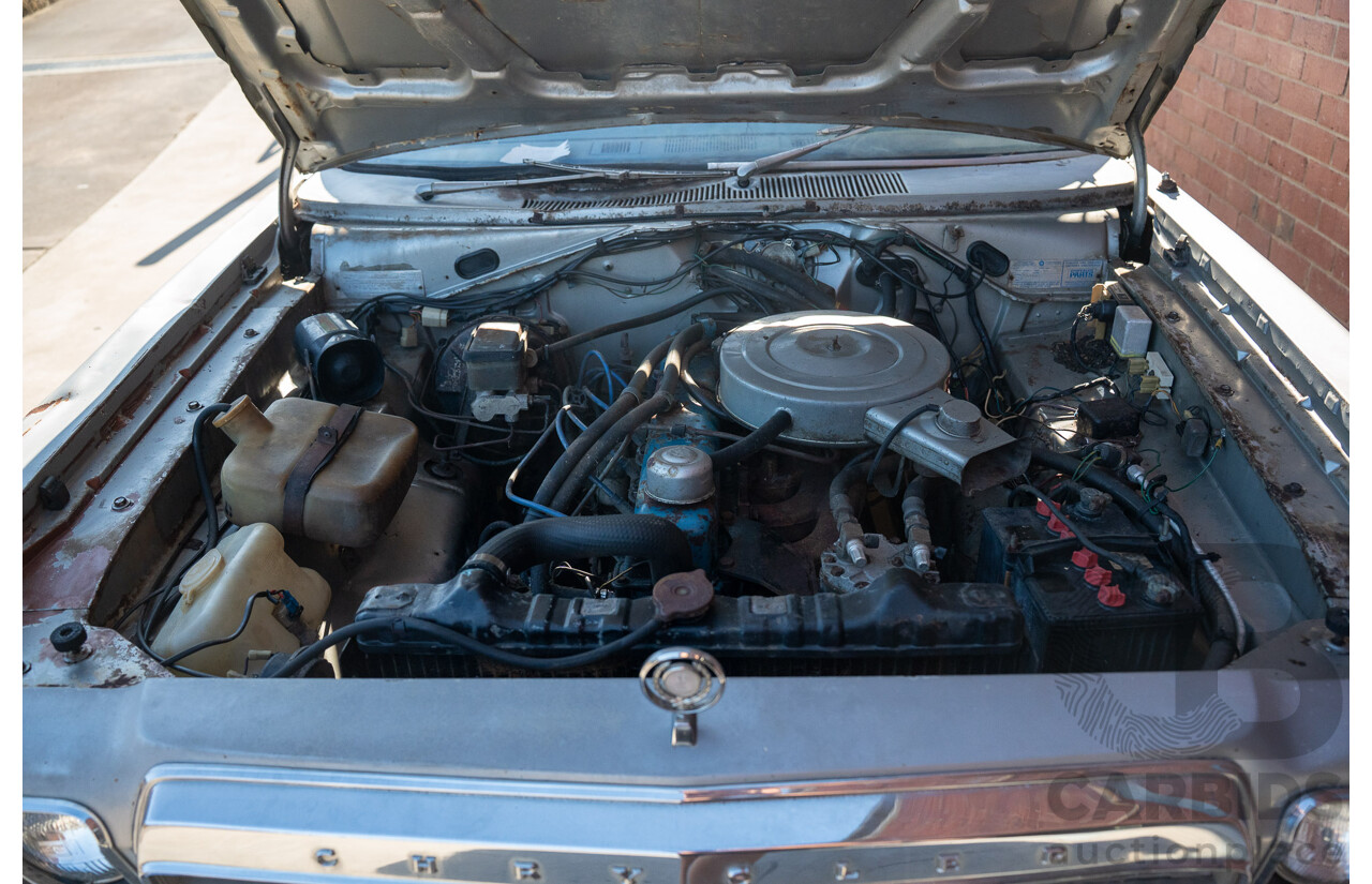 4/1978 Chrysler CL Regal LeBaron 4d Sedan Silver 4.3L