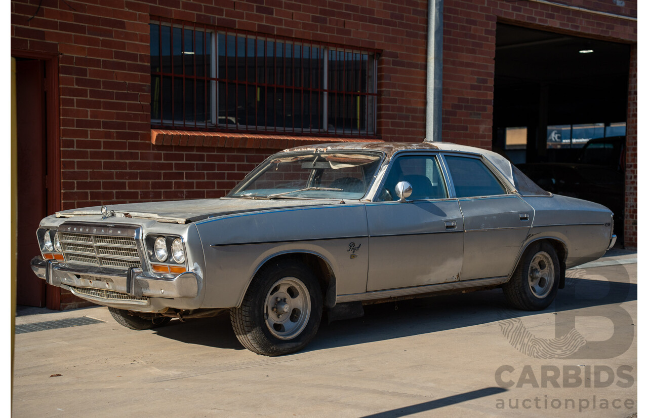 4/1978 Chrysler CL Regal LeBaron 4d Sedan Silver 4.3L