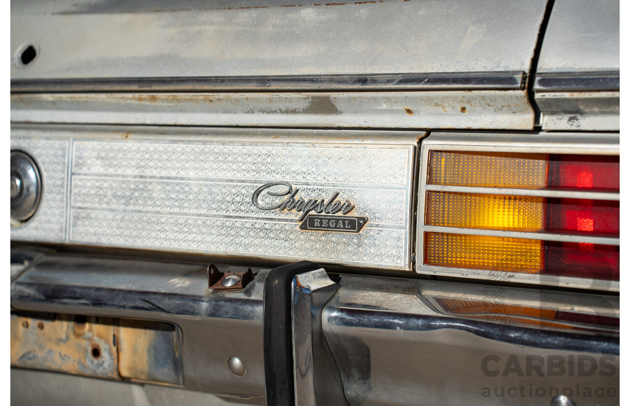 4/1978 Chrysler CL Regal LeBaron 4d Sedan Silver 4.3L