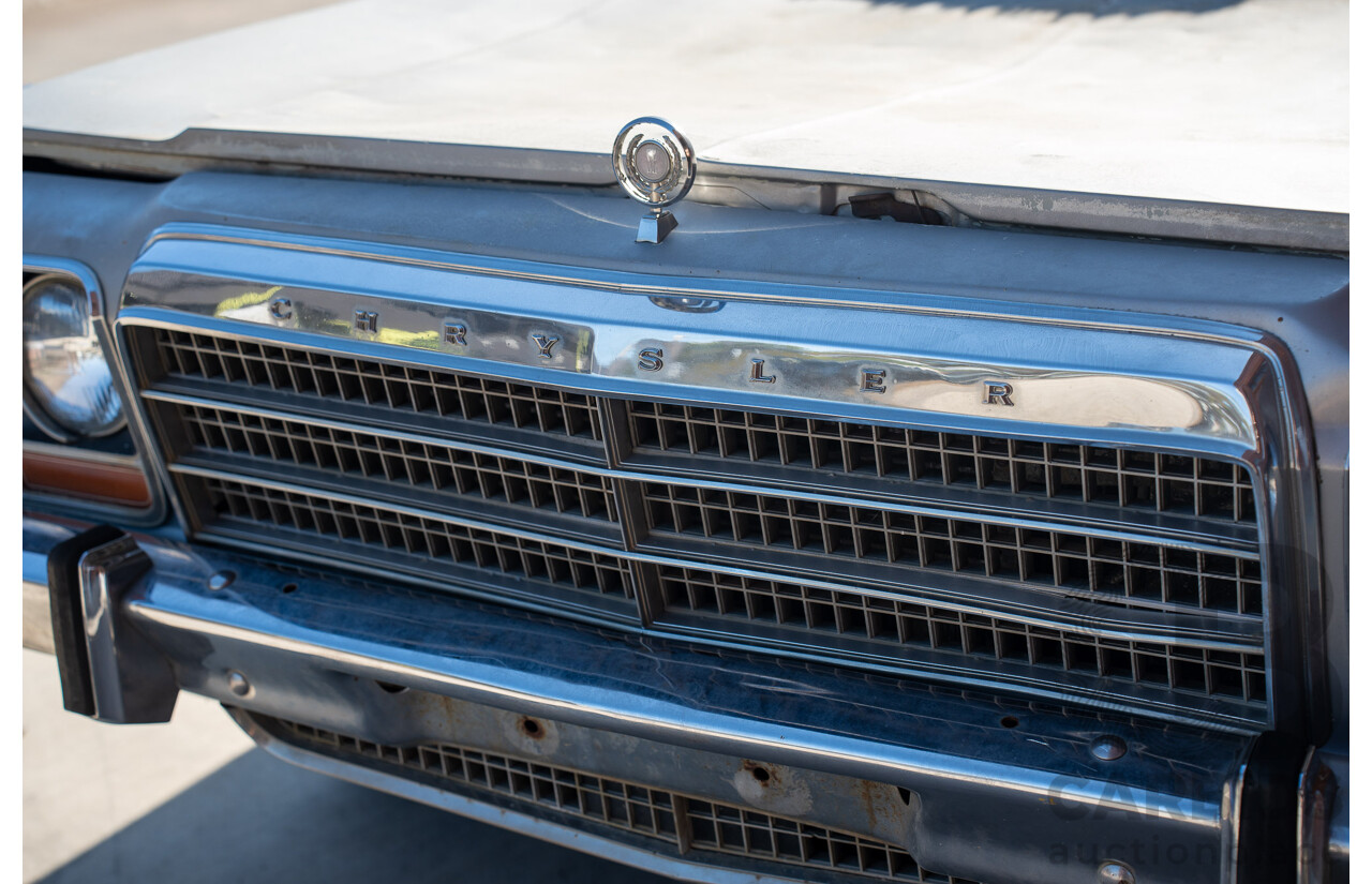 4/1978 Chrysler CL Regal LeBaron 4d Sedan Silver 4.3L