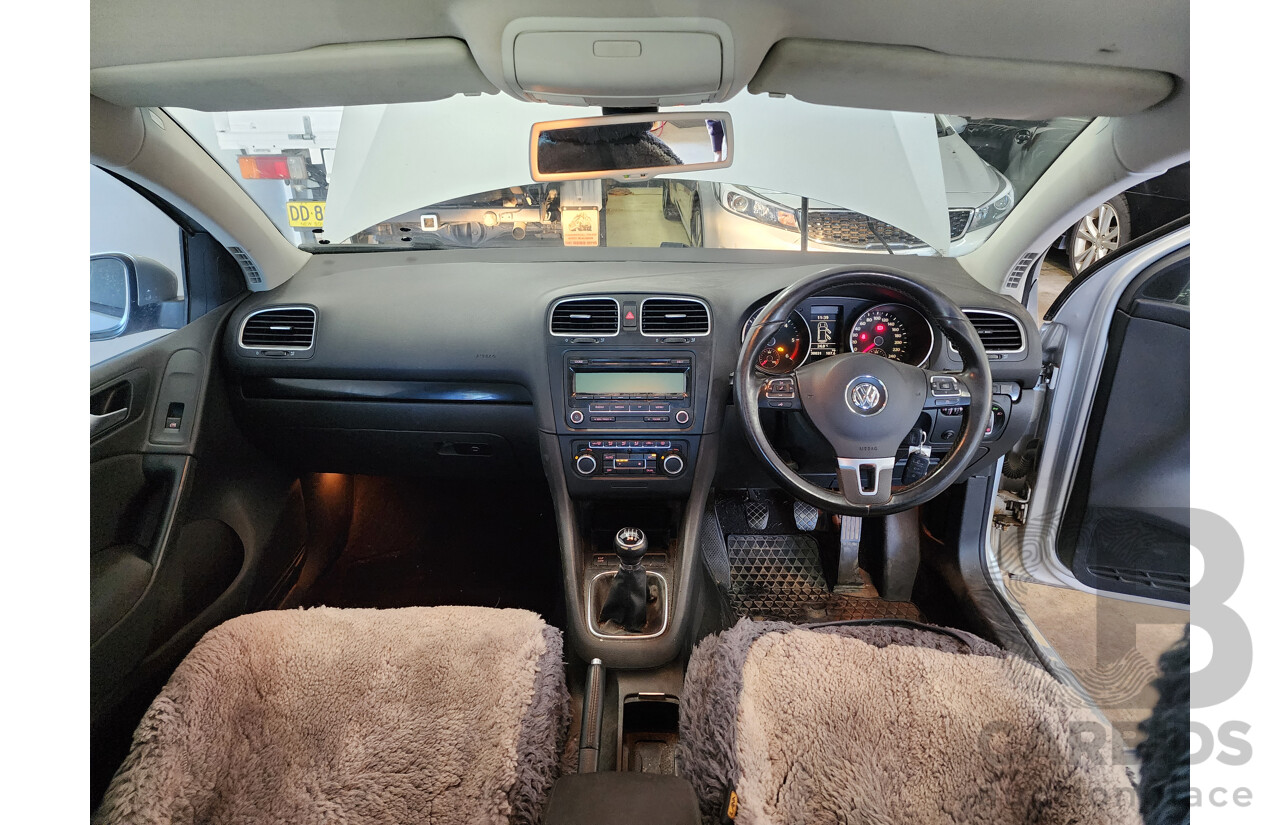 6/2009 Volkswagen Golf 2.0 TDI Pacific 1K MY09 5d Hatchback Silver Or Chrome 2.0L
