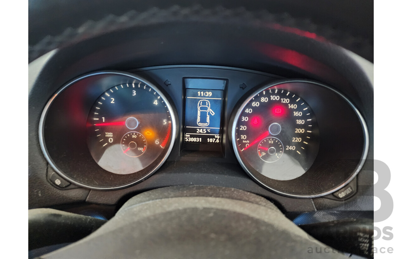 6/2009 Volkswagen Golf 2.0 TDI Pacific 1K MY09 5d Hatchback Silver Or Chrome 2.0L