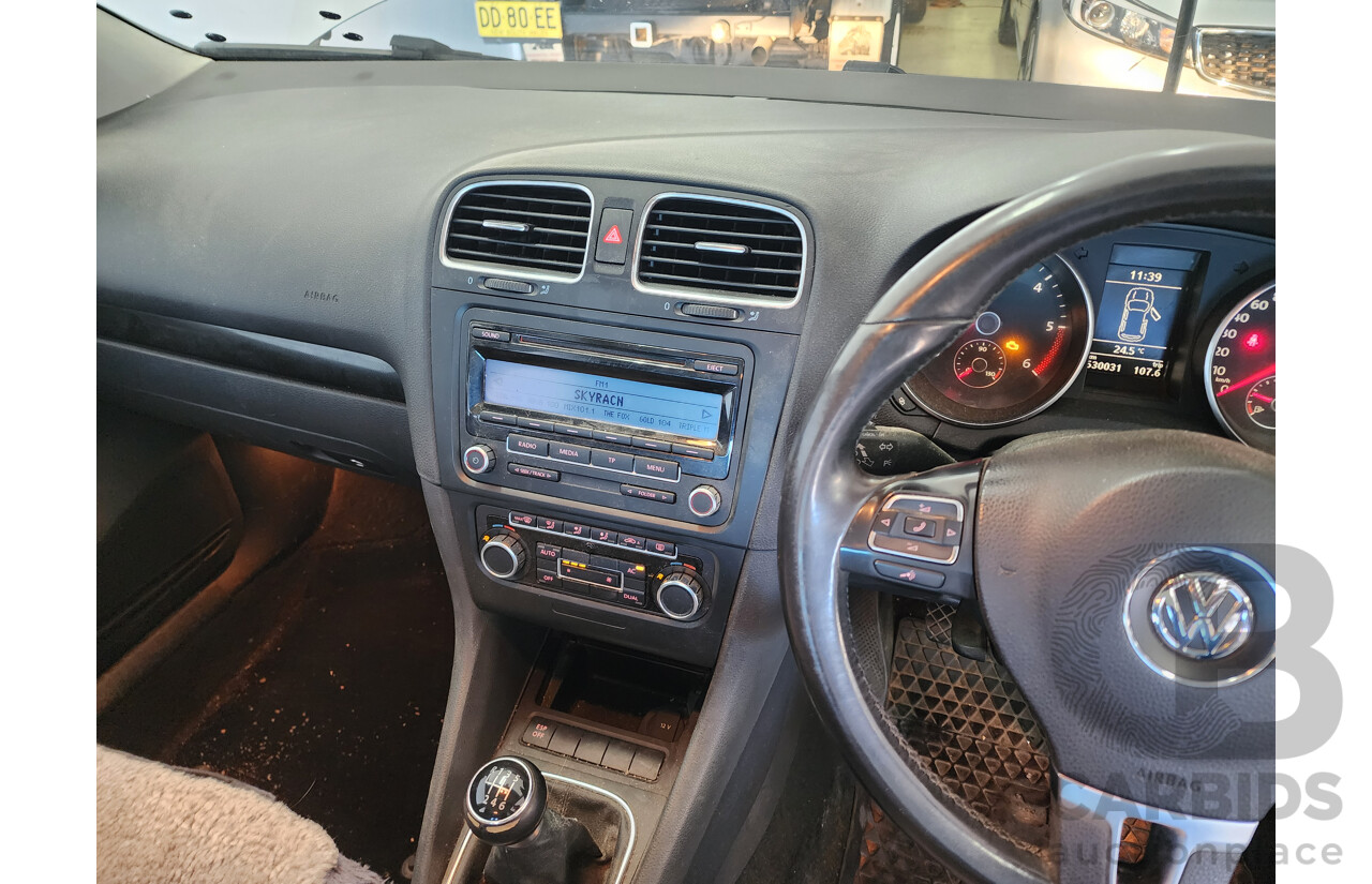 6/2009 Volkswagen Golf 2.0 TDI Pacific 1K MY09 5d Hatchback Silver Or Chrome 2.0L