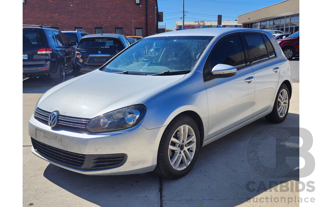 6/2009 Volkswagen Golf 2.0 TDI Pacific 1K MY09 5d Hatchback Silver Or Chrome 2.0L
