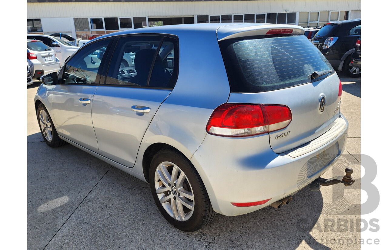 6/2009 Volkswagen Golf 2.0 TDI Pacific 1K MY09 5d Hatchback Silver Or Chrome 2.0L