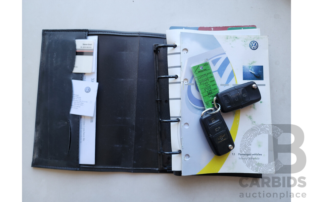 6/2009 Volkswagen Golf 2.0 TDI Pacific 1K MY09 5d Hatchback Silver Or Chrome 2.0L