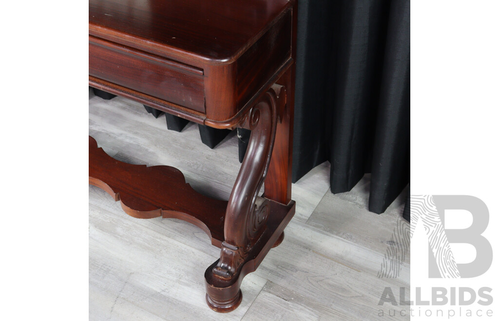 Reproduction Mahogany Hall Stand