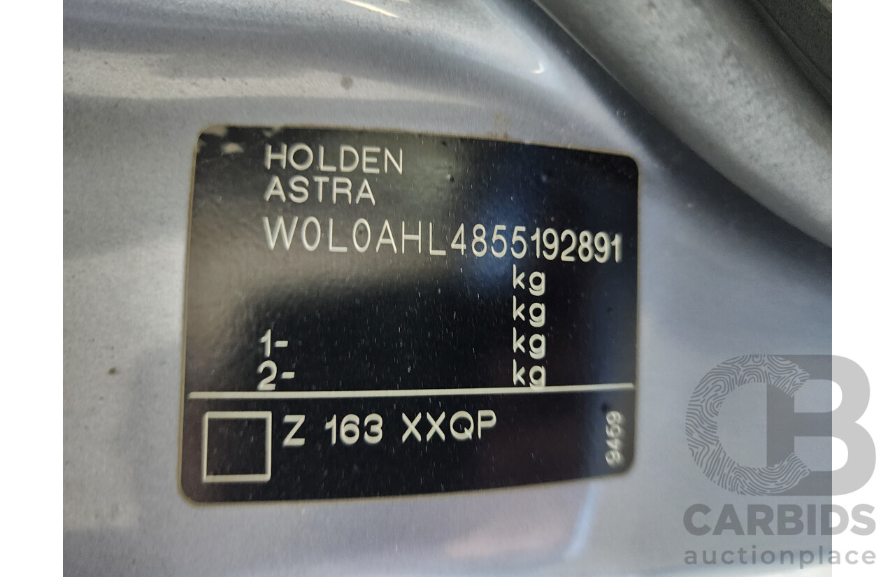 7/2005 Holden Astra CD AH 5d Hatchback Silver 1.8L