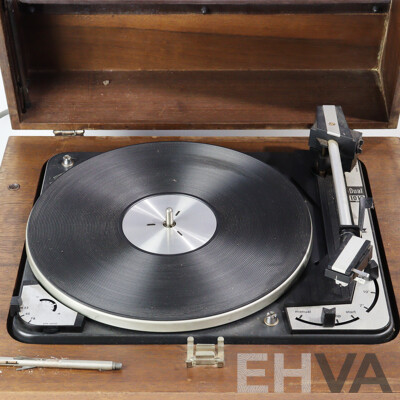 German Made Dual 1010 Turntable with Rolls Hifi Solid State Stereo Amplifier