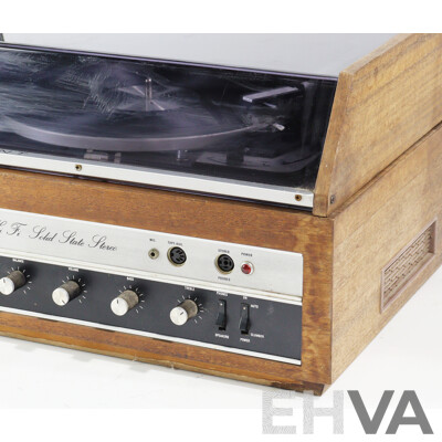 German Made Dual 1010 Turntable with Rolls Hifi Solid State Stereo Amplifier