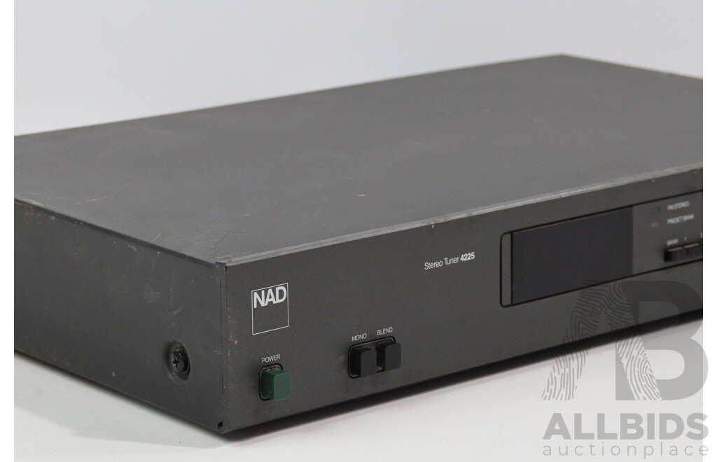 Nad Electronics Stereo Tuner Model 4225