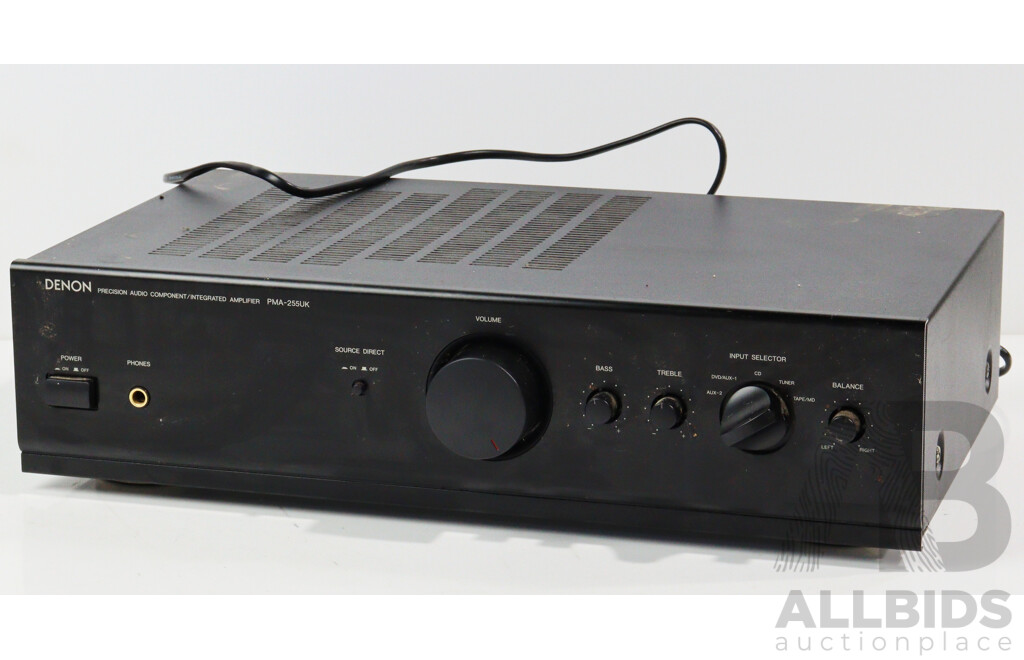 Denon Precision Audio Component Integrated Amplifier PMA 255UK