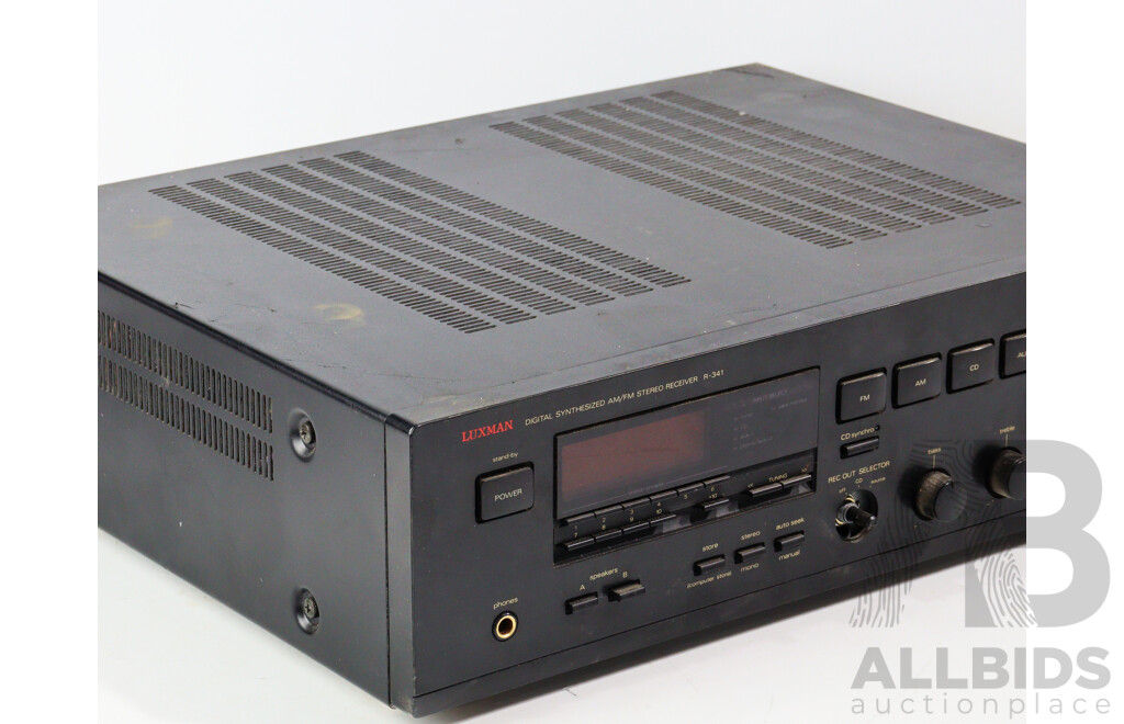 Luxman Digital Synthesized AM FM Stereo Receiver R341