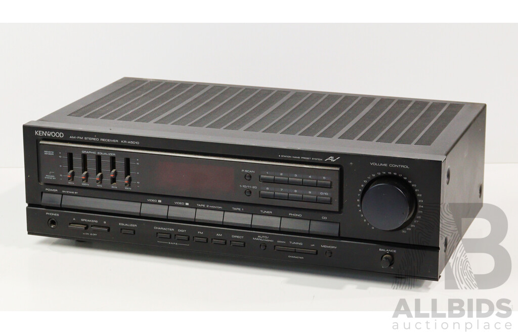Kenwood AM FM Stereo Receiver KR A5010