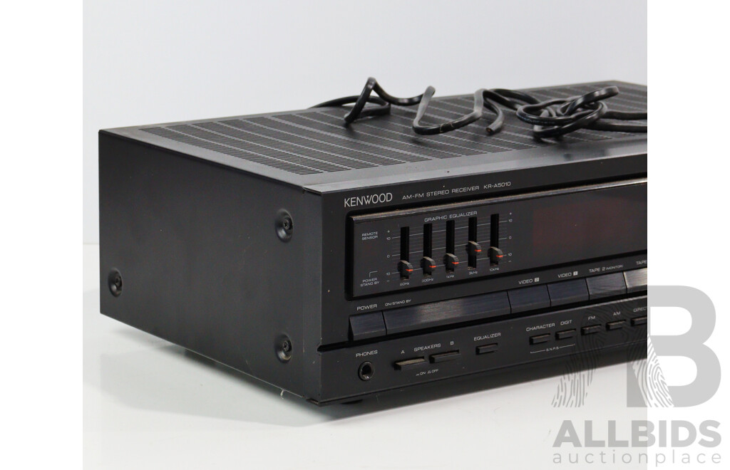 Kenwood AM FM Stereo Receiver KR A5010
