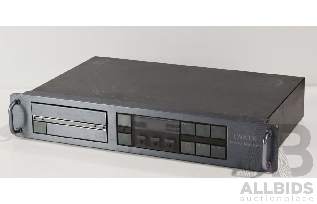 Carver Rack Mounted Compact Disc - Lot 1606838 | ALLBIDS
