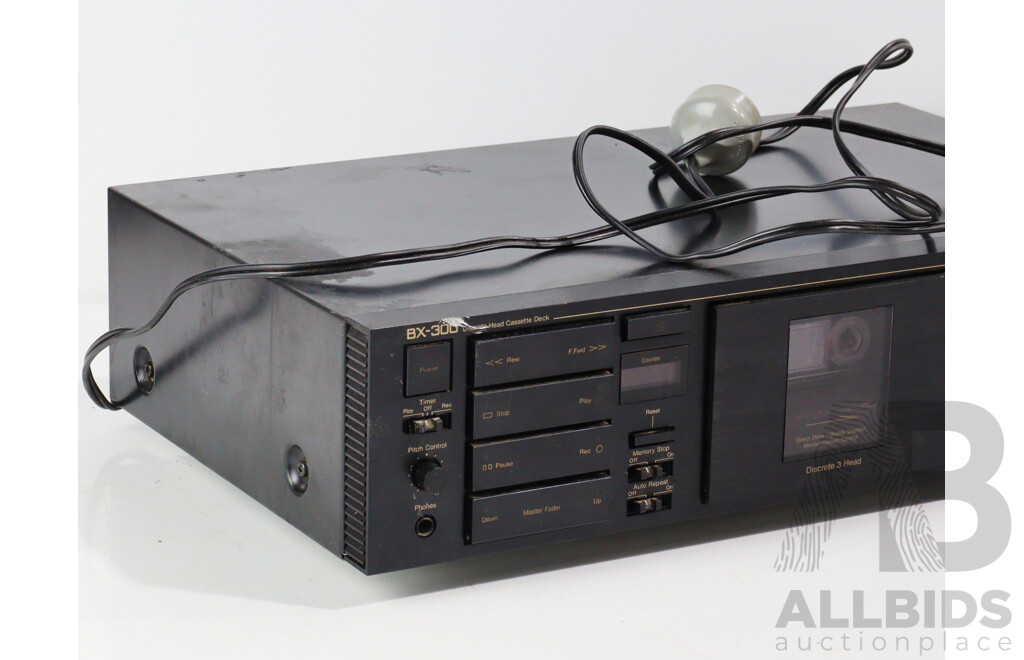 Nakamichi BX300 Discrete Head Cassette Deck