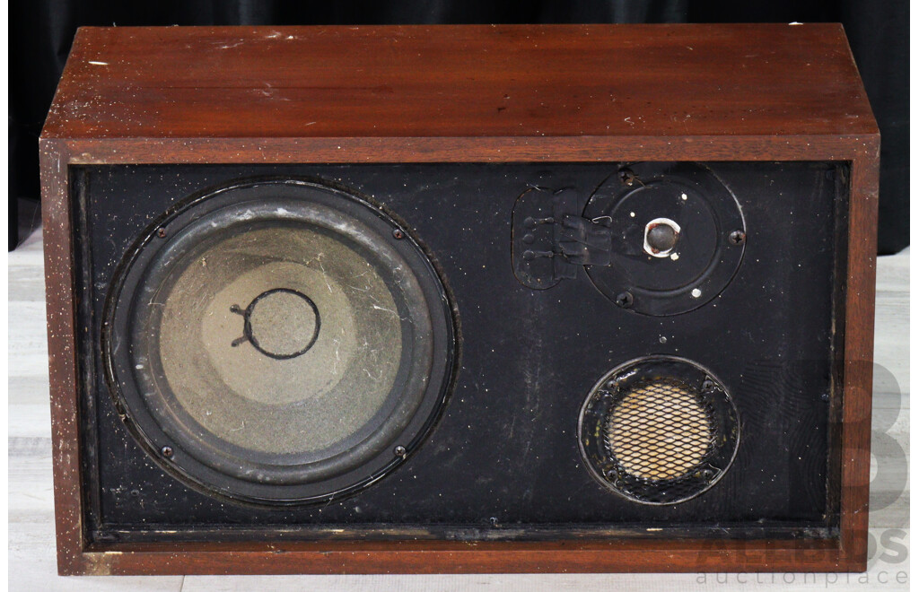 Pair Retro AR2 Acoustic Suspension System Speakers